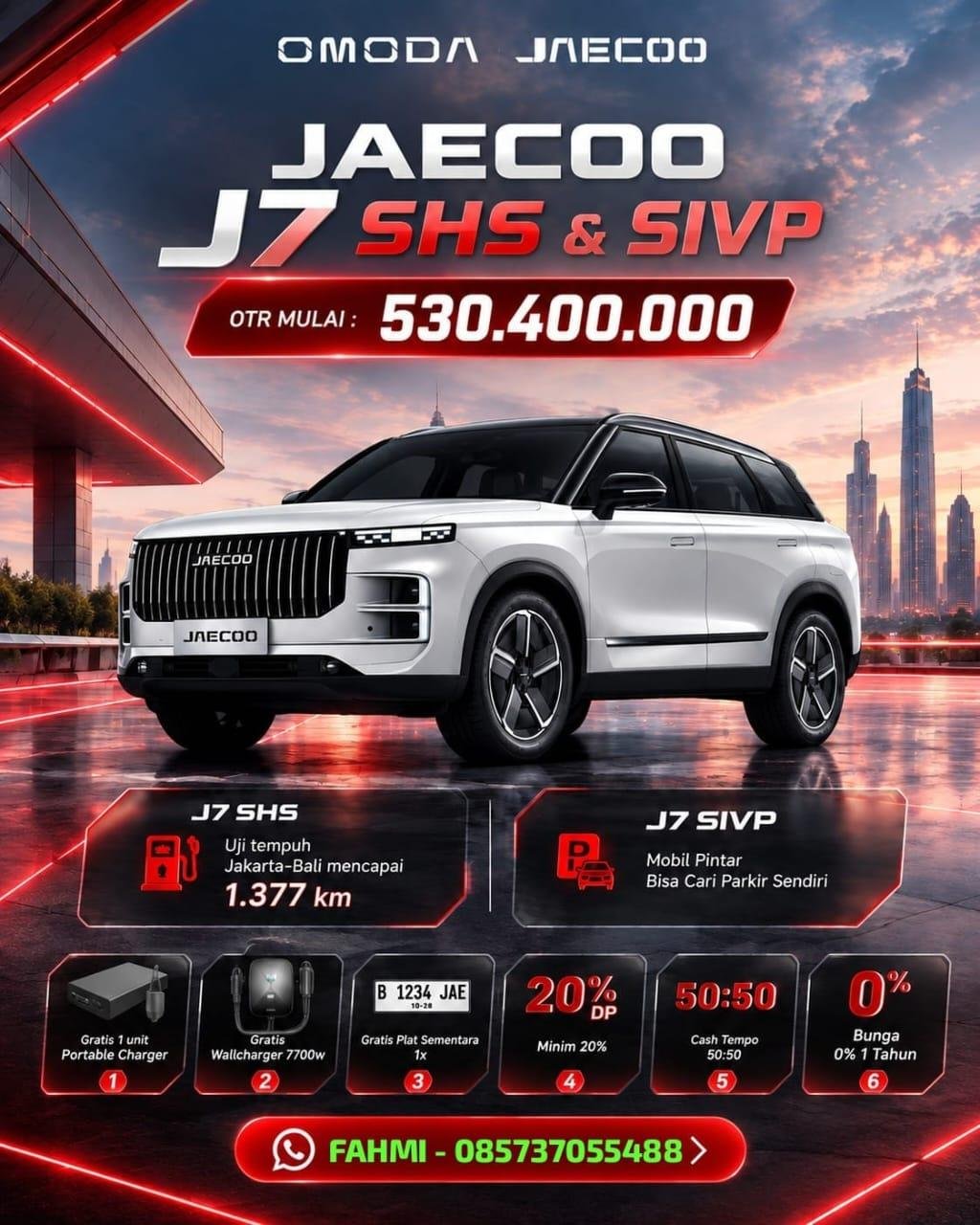 Jaecoo J7 SHS SIVP