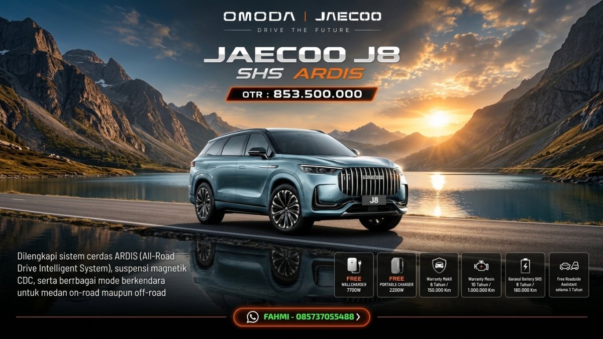 Jaecoo J8 SHS Ardis